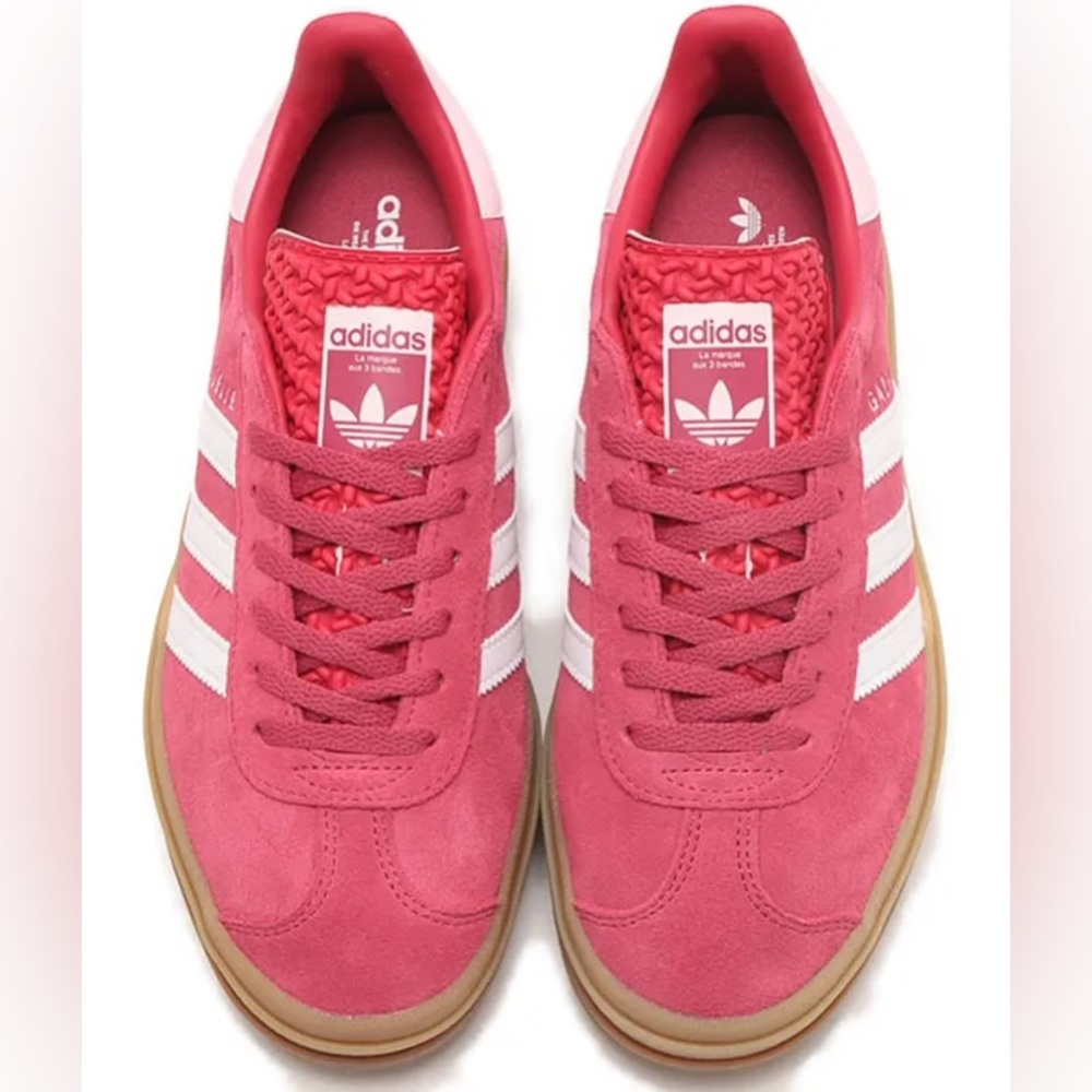 Adidas Hot Pink Platform Gazelle